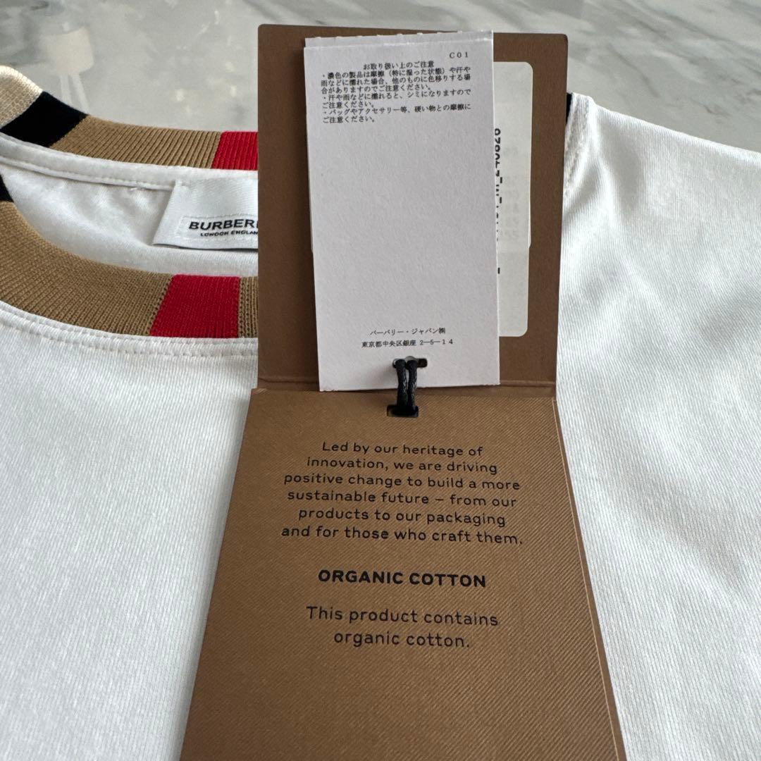 BURBERRY ホワイト Tシャツ M