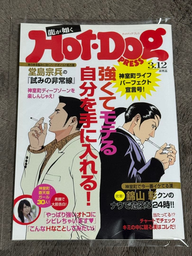 龍が如く0 グッズセット（Hot-Dog PRESS/バンダナ/シリコンバンド）