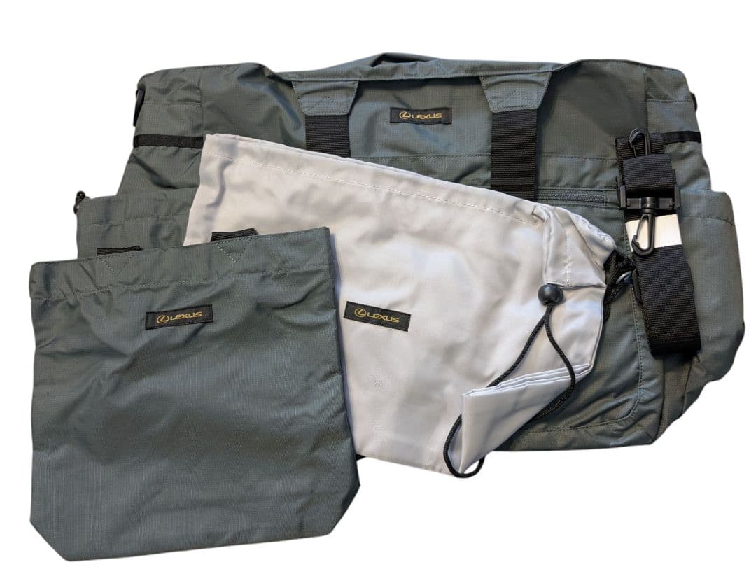 ★非売品★LEXUS レクサス ボストンバッグ 小トート、シューズバッグ付き