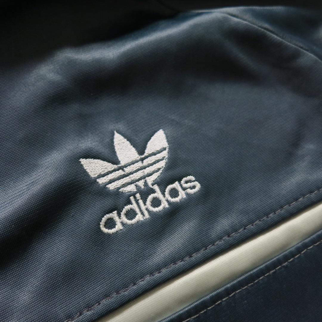 L 80s adidas トラックジャケット ガイコツ vintage