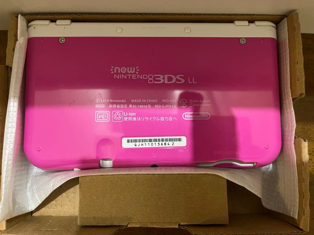 Nintendo 3DS LL ピンク×ホワイト本体