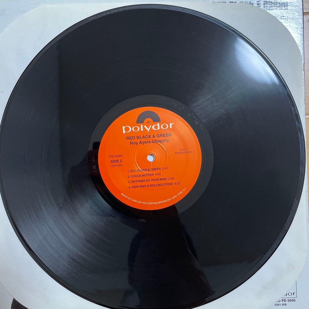 洋楽 Roy Ayers Ubiquity RED BLACK & GREEN