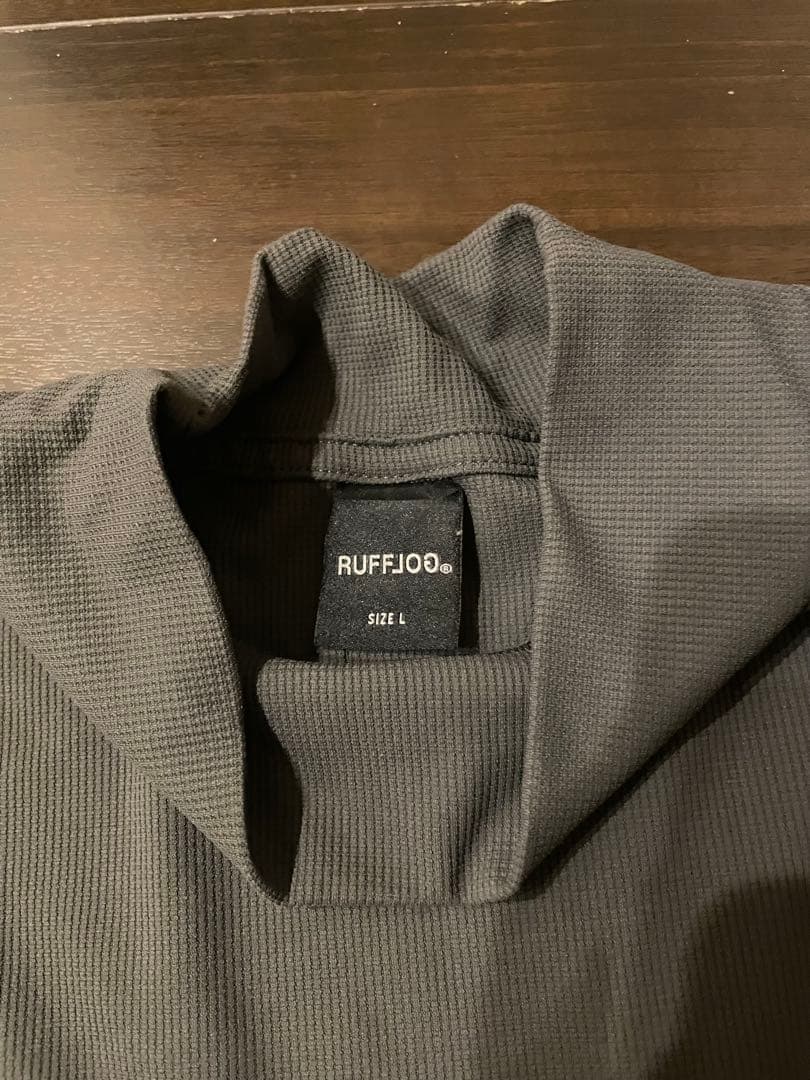 【連休限定価格】RUFFLOGラフロッグ モックネック グレー