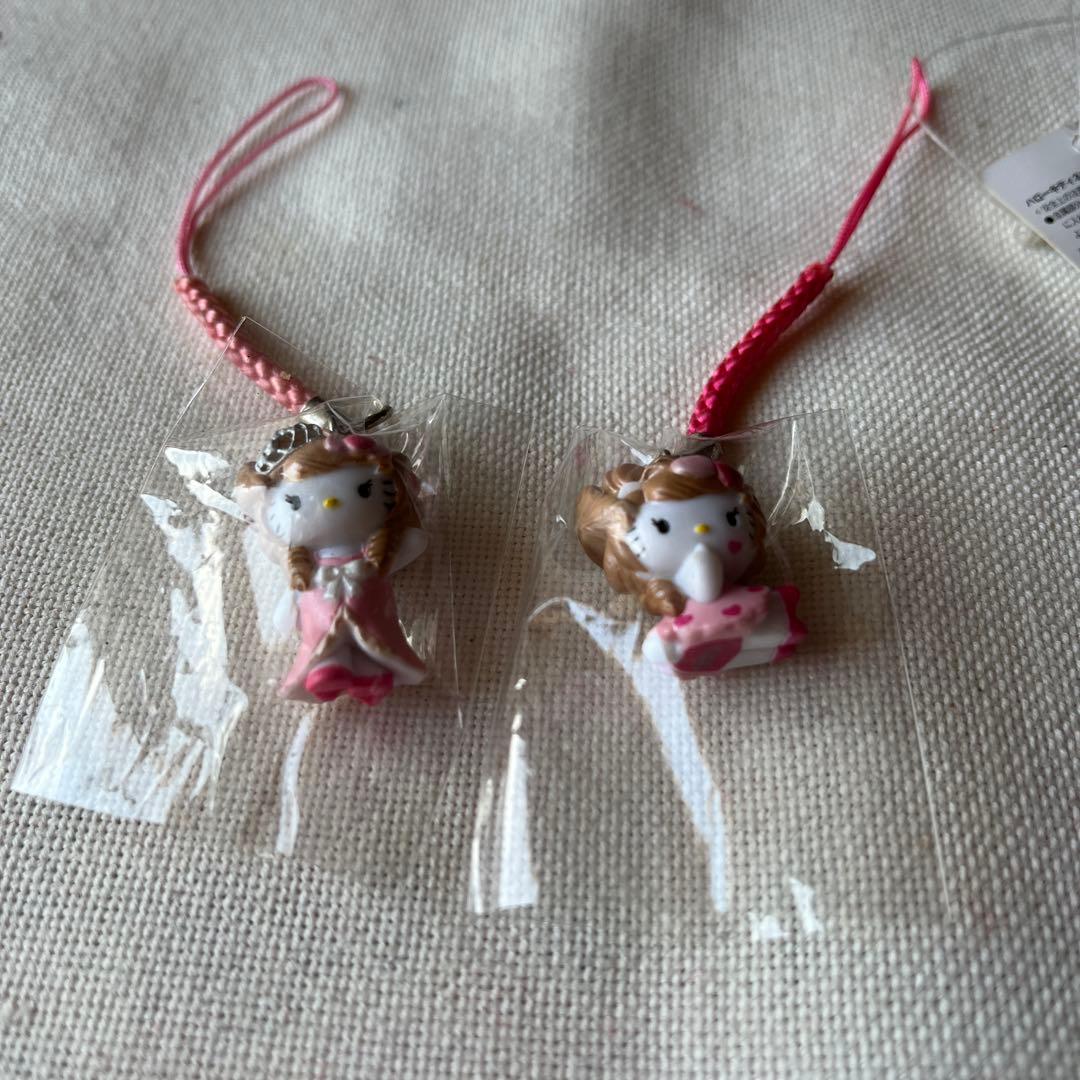 ハローキティ✖️モモエリ　根付　2種セット　2009年　桃華絵里