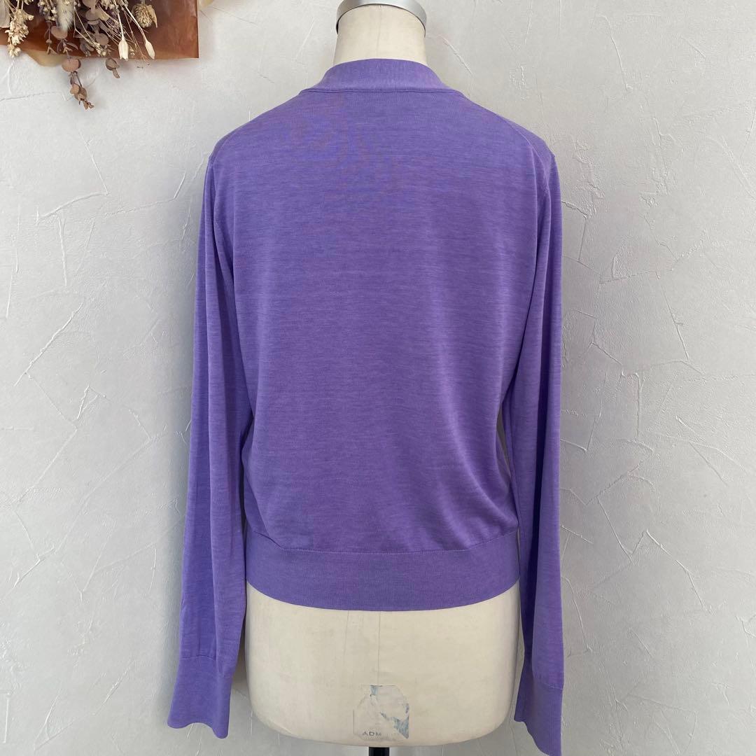 ebure Ron Herman 別注 コットン シルク ニットカーディガン