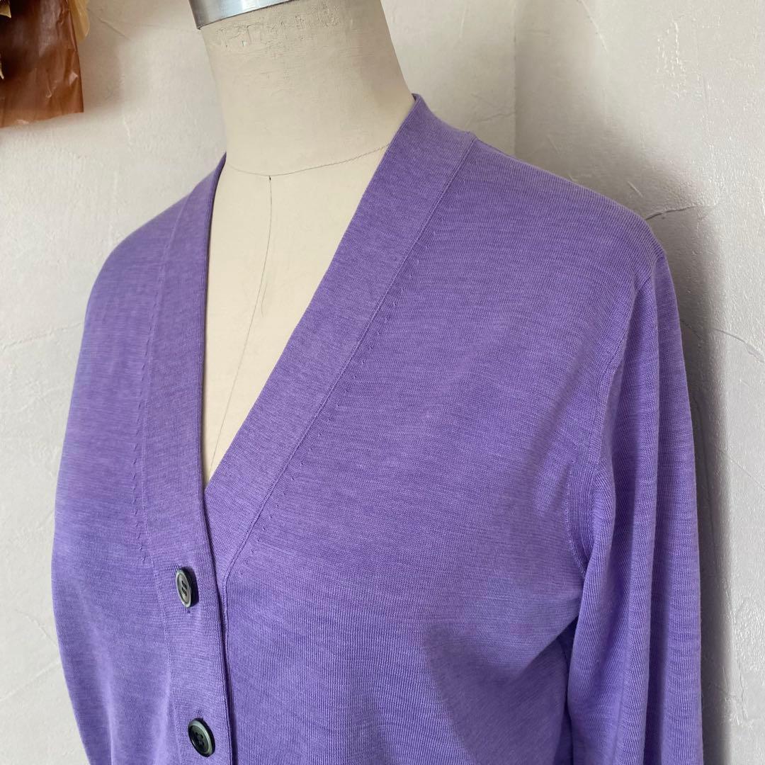 ebure Ron Herman 別注 コットン シルク ニットカーディガン