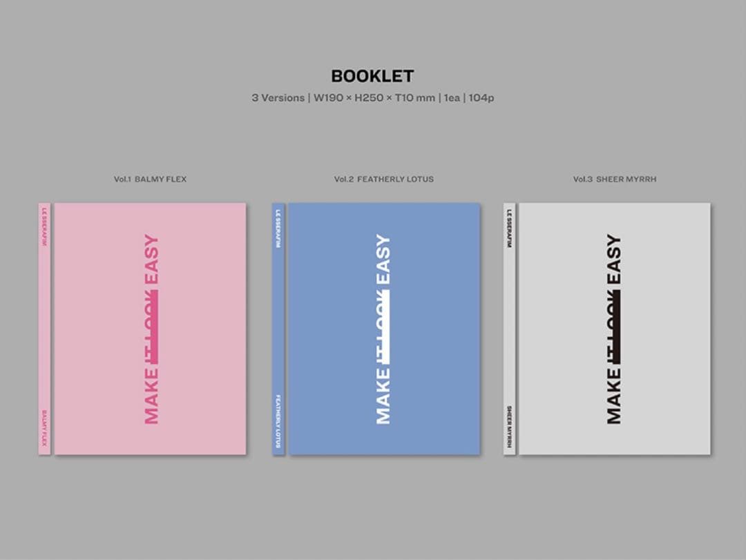 LE SSERAFIM EASYブックレット CD セット × 10セット