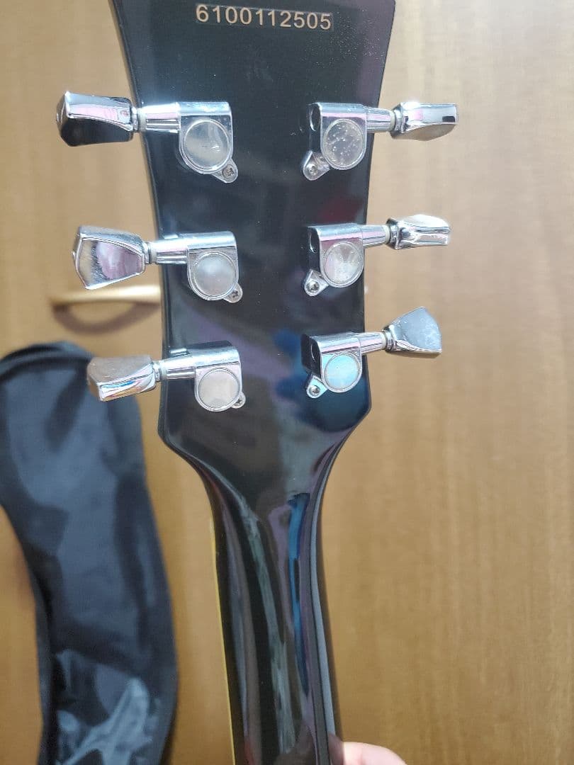 Blitz エレキギター ブラック ギターケース付き