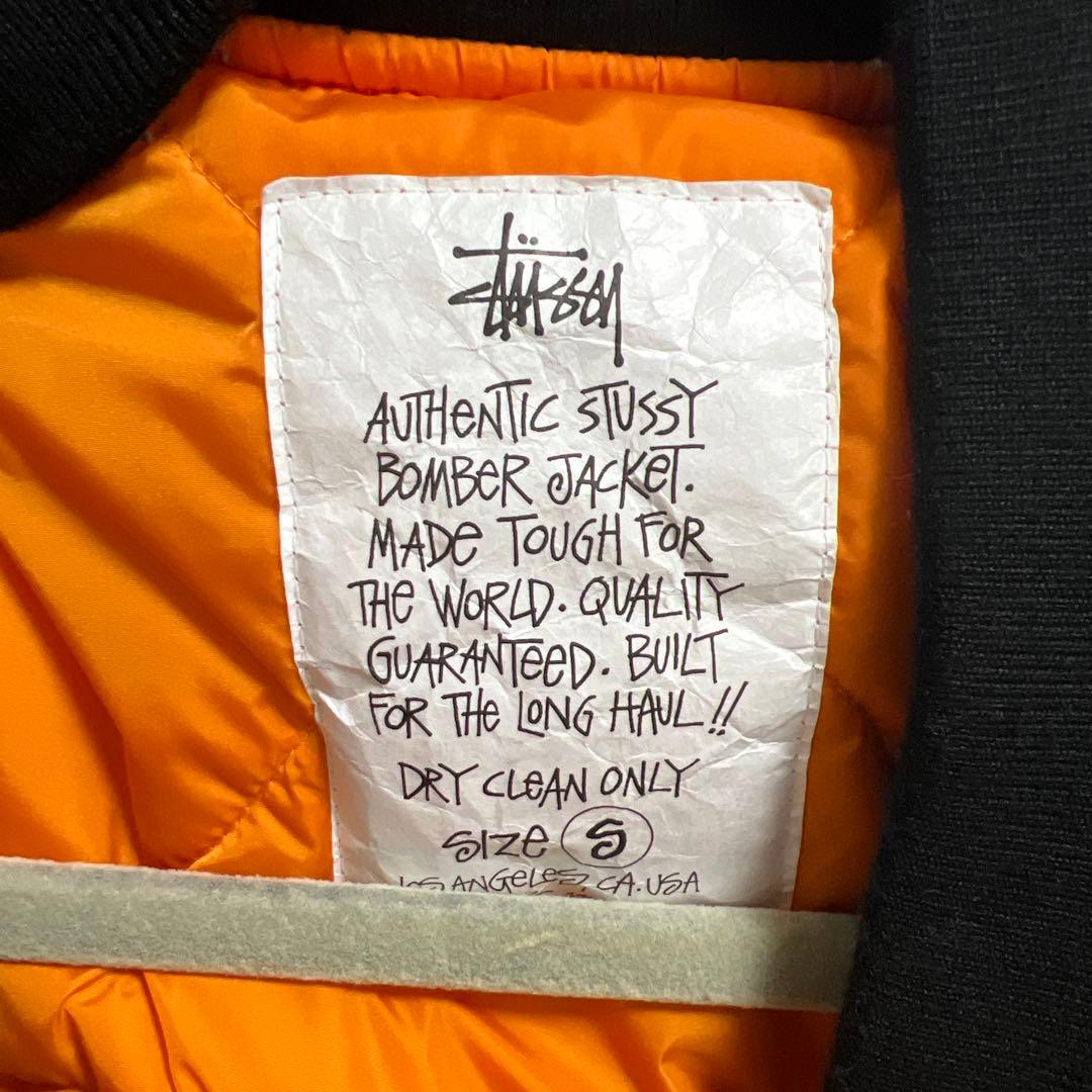 ジャケット・アウター stussy BUILT REVERSIBLE BOMBER JACKET